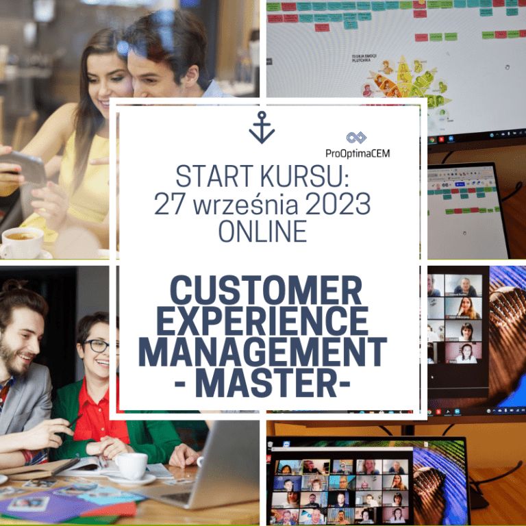 Customer Experience Management Master - kurs online z ProOptima